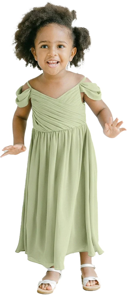 Kids Lily Chiffon Dress | Made To Order - Image 110