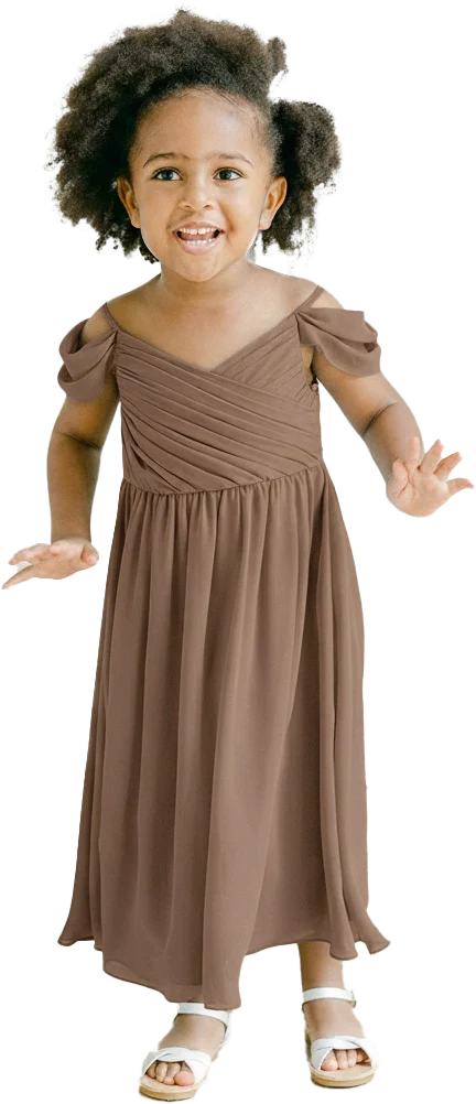 Kids Lily Chiffon Dress | Made To Order - Image 122