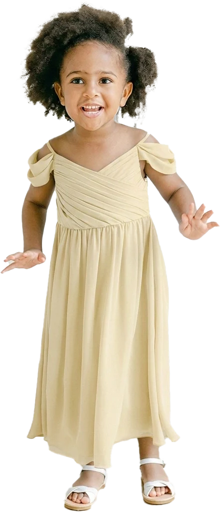 Kids Lily Chiffon Dress | Made To Order - Image 131