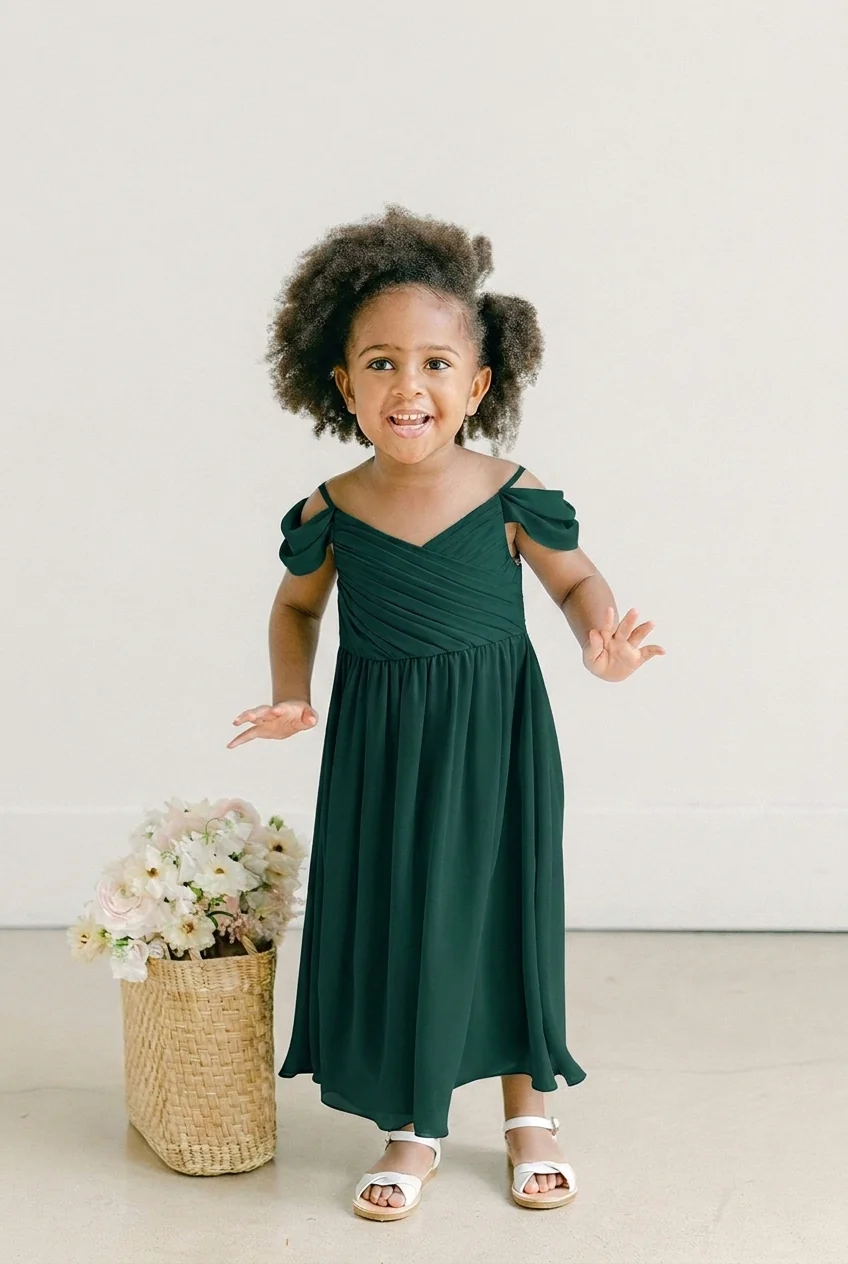 Kids Lily Chiffon Dress | Made To Order - Image 15