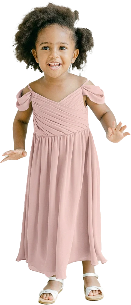 Kids Lily Chiffon Dress | Made To Order - Image 92