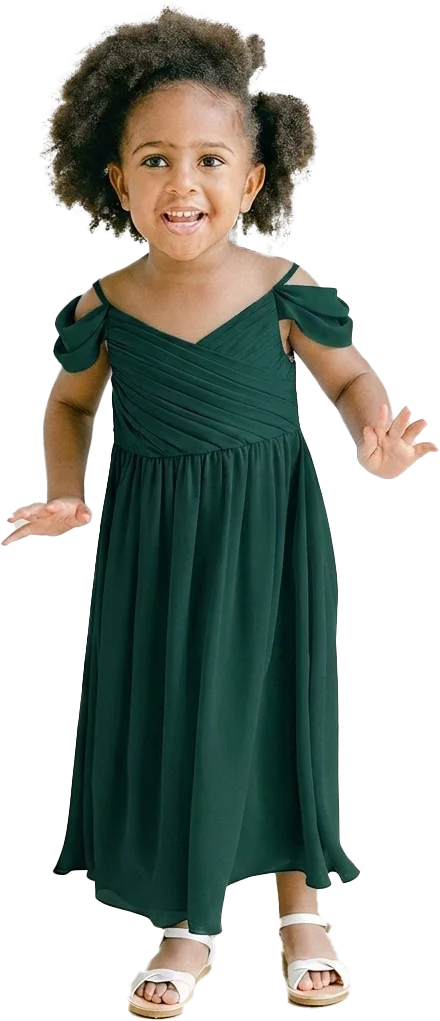 Kids Lily Chiffon Dress | Made To Order - Image 97