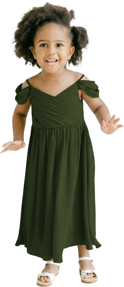 Kids Lily Chiffon Dress | Made To Order - Image 98