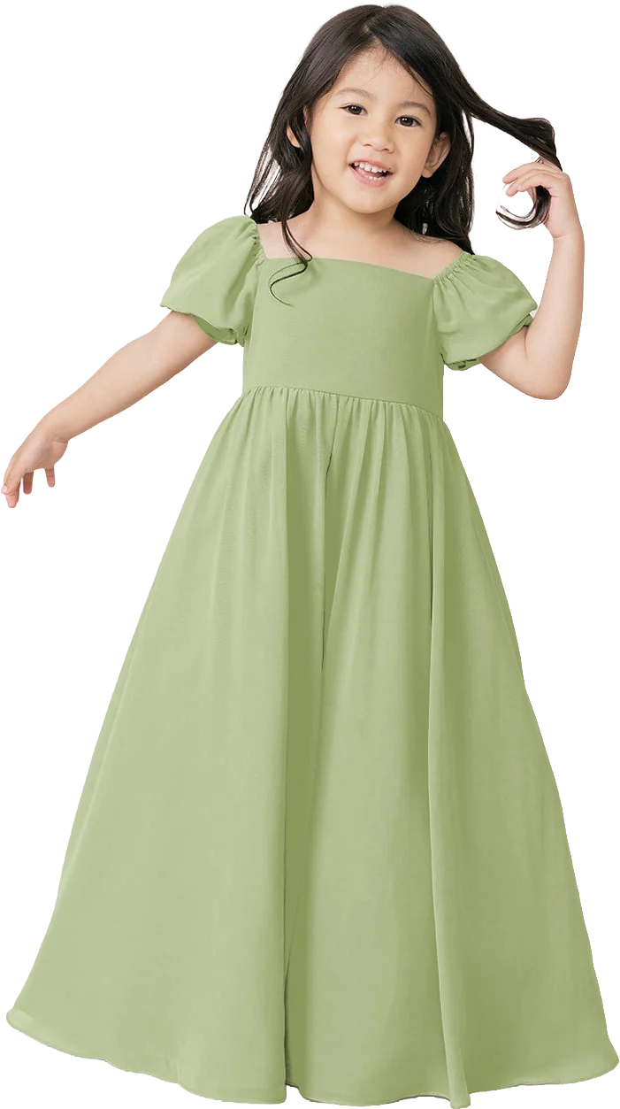 Kids Maeve Chiffon Dress | Made To Order - Image 102