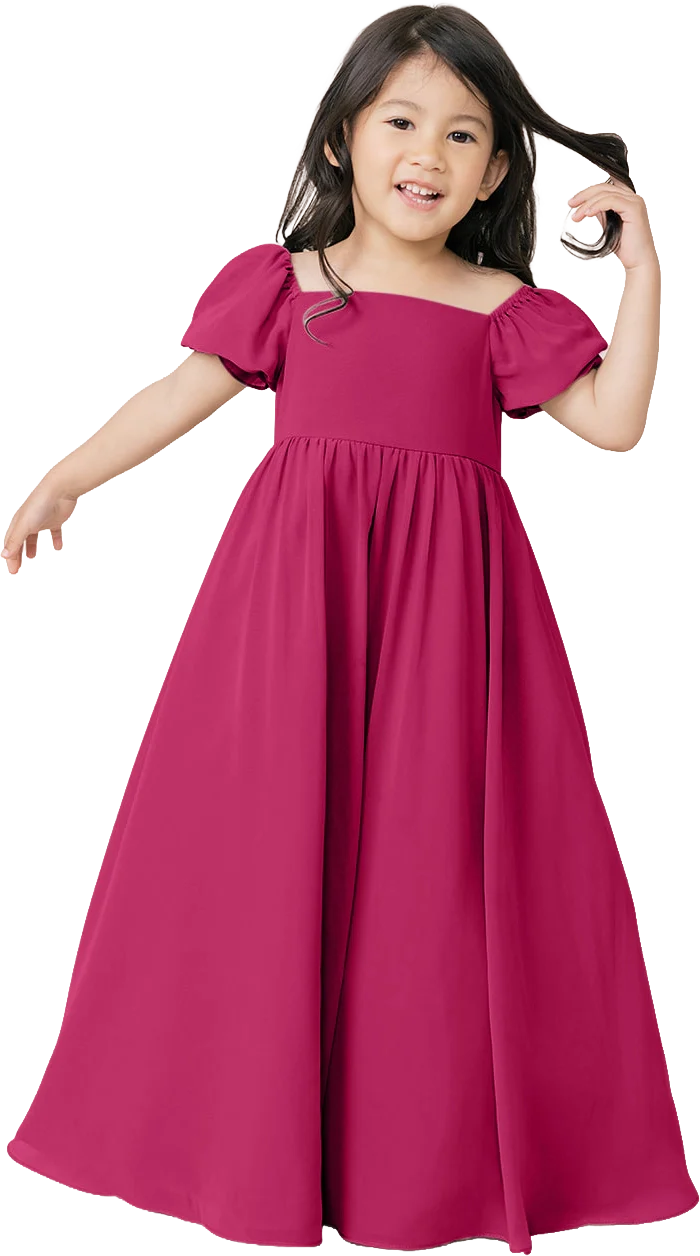 Kids Maeve Chiffon Dress | Made To Order - Image 103
