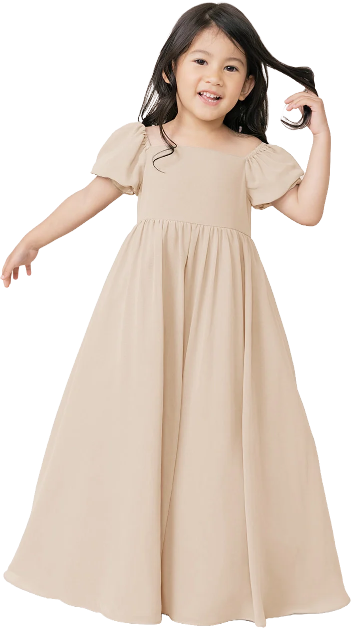 Kids Maeve Chiffon Dress | Made To Order - Image 70