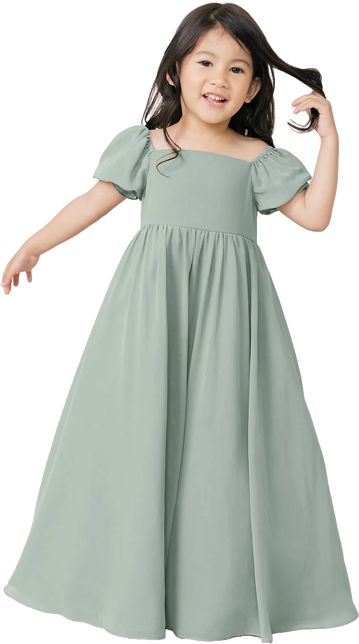 Kids Maeve Chiffon Dress | Made To Order - Image 72