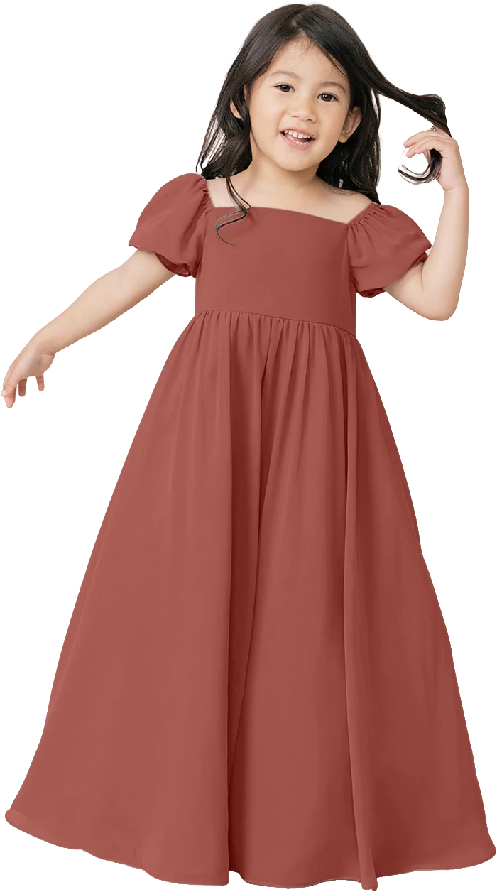 Kids Maeve Chiffon Dress | Made To Order - Image 74