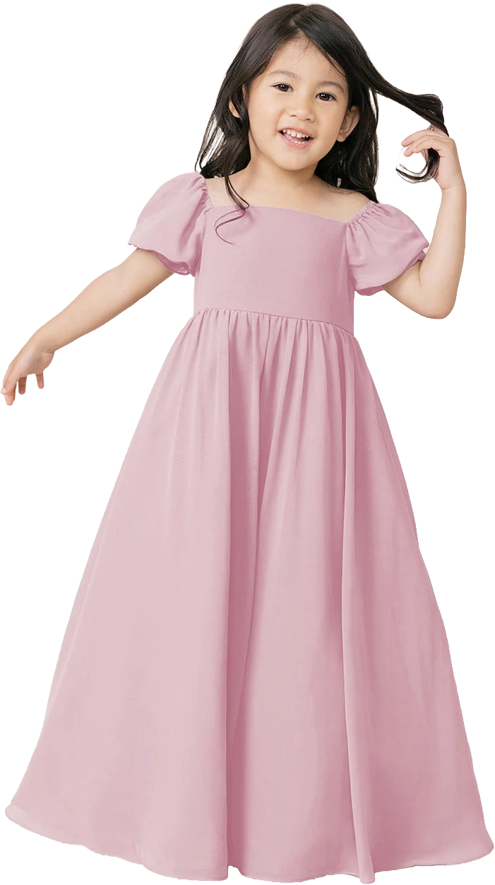 Kids Maeve Chiffon Dress | Made To Order - Image 82
