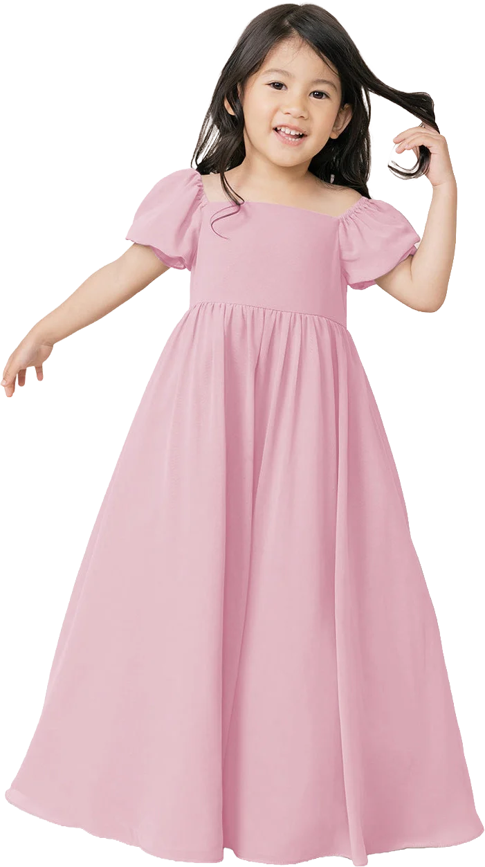 Kids Maeve Chiffon Dress | Made To Order - Image 84