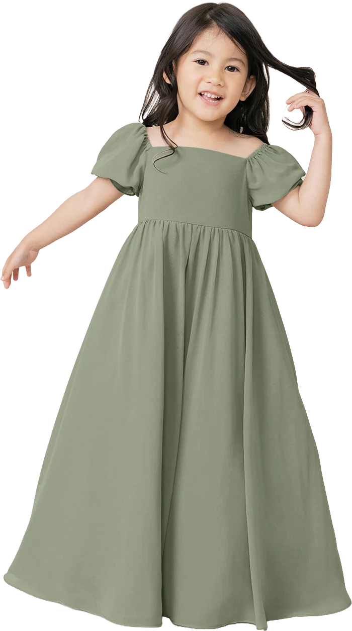 Kids Maeve Chiffon Dress | Made To Order - Image 86