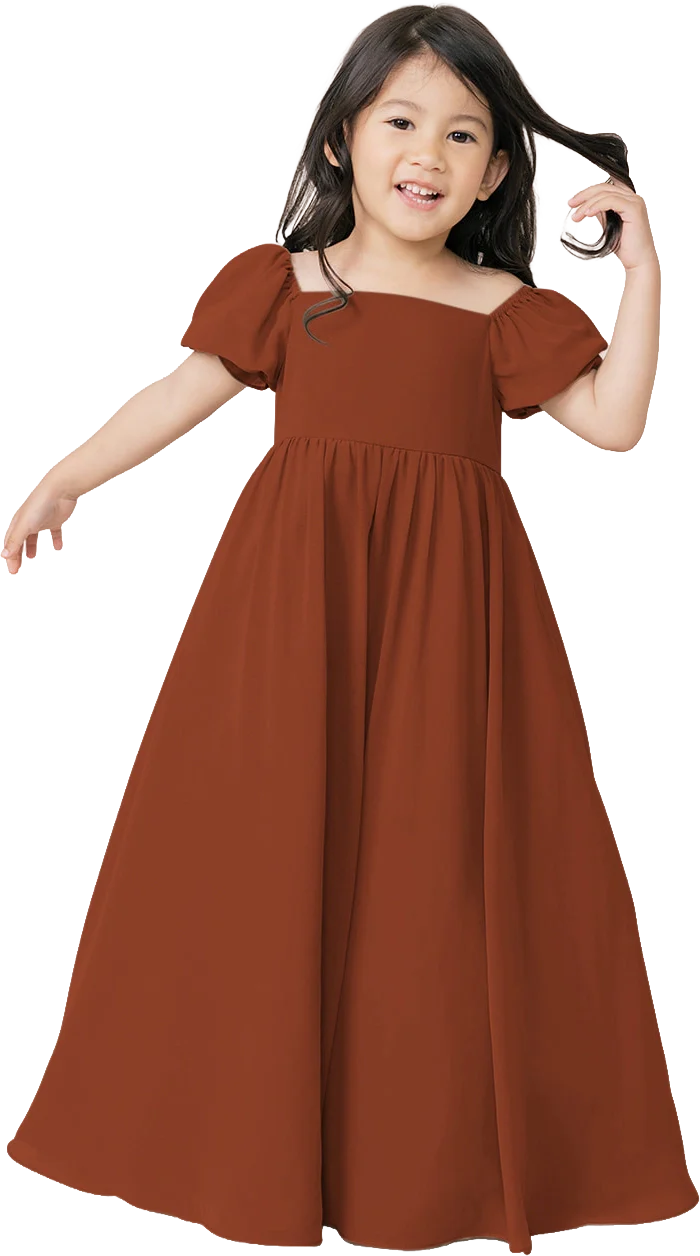 Kids Maeve Chiffon Dress | Made To Order - Image 91