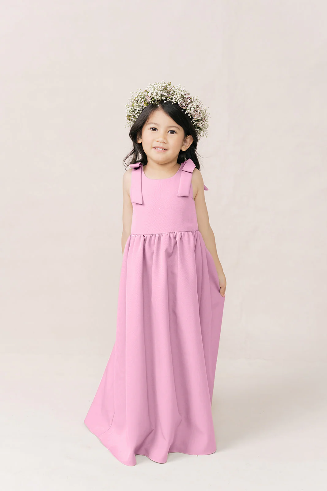 Kids Millie Crepe Dress | Made To Order - Image 31