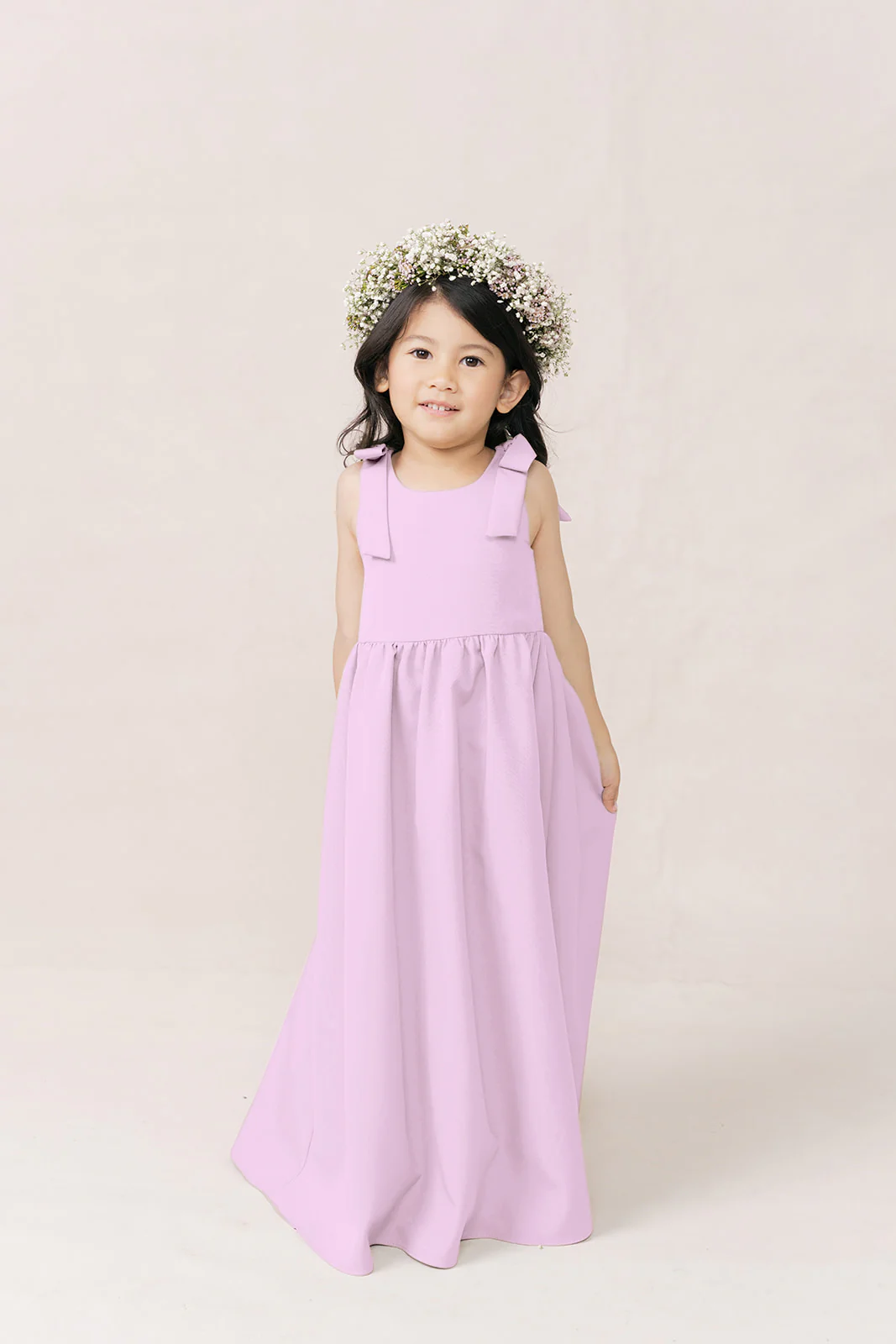 Kids Millie Crepe Dress | Made To Order - Image 36