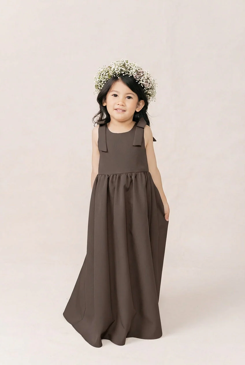 Kids Millie Crepe Dress | Made To Order - Image 39