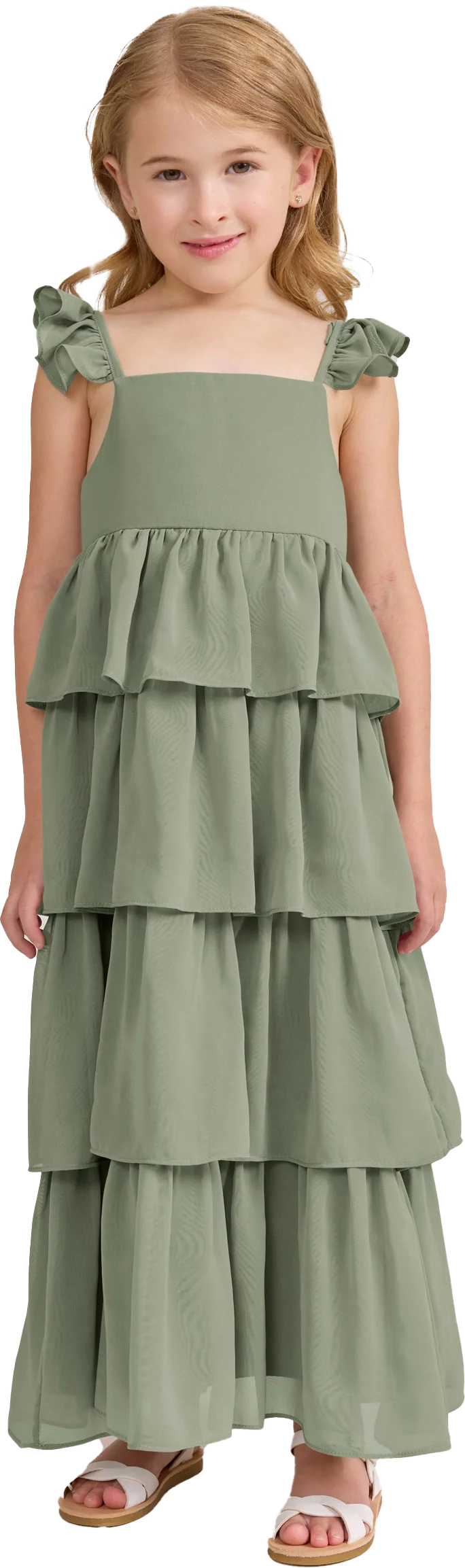 Kids Poppy Chiffon Dress | Made To Order - Image 100