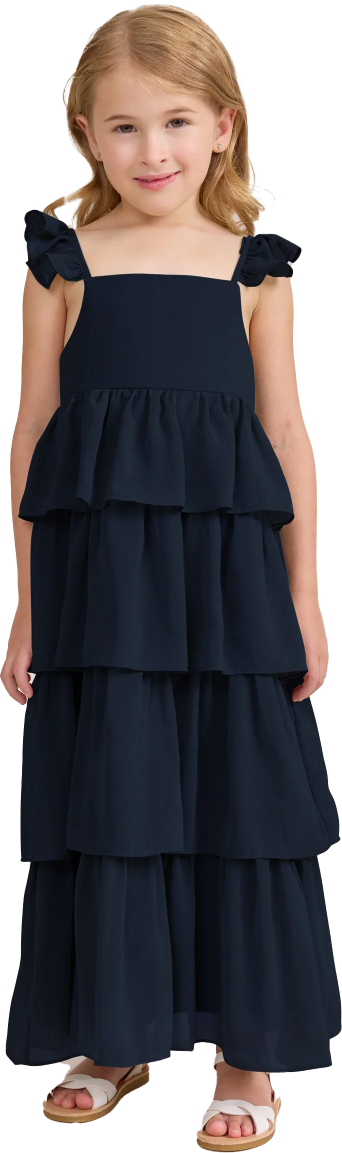Kids Poppy Chiffon Dress | Made To Order - Image 101