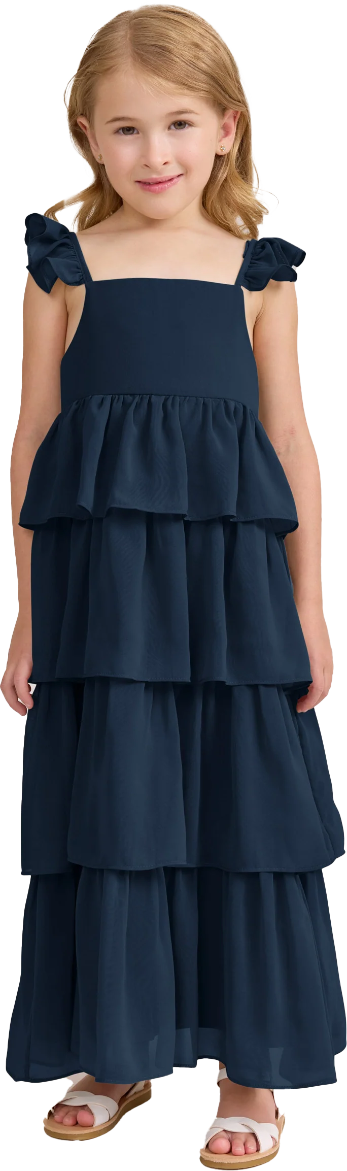 Kids Poppy Chiffon Dress | Made To Order - Image 103