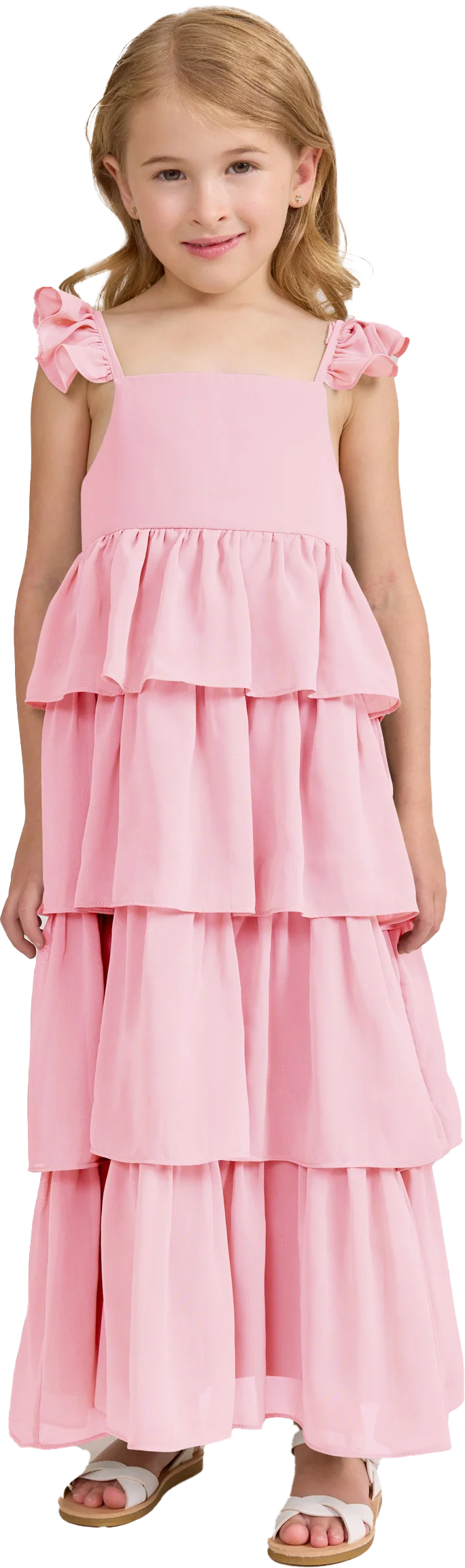 Kids Poppy Chiffon Dress | Made To Order - Image 104