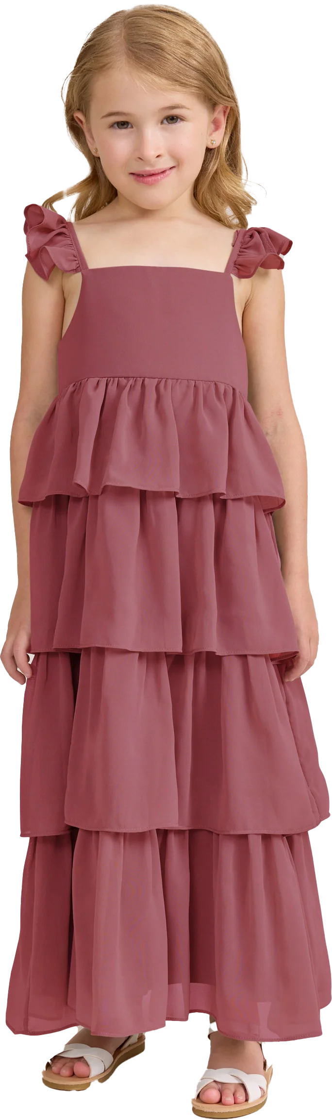 Kids Poppy Chiffon Dress | Made To Order - Image 105