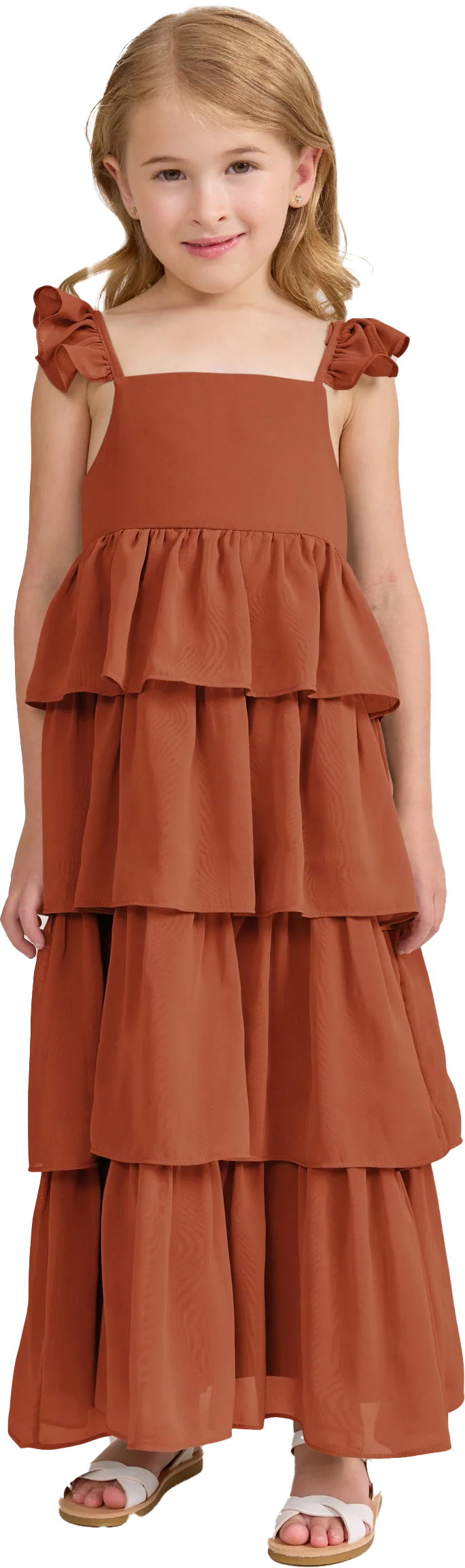 Kids Poppy Chiffon Dress | Made To Order - Image 106