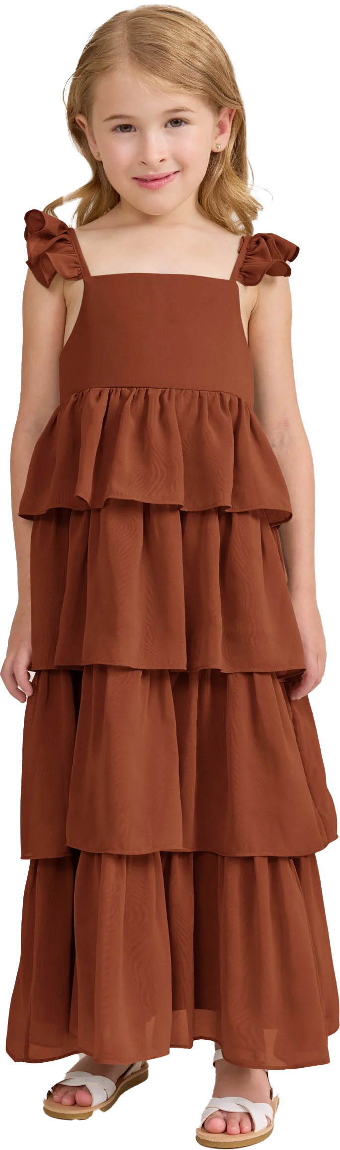 Kids Poppy Chiffon Dress | Made To Order - Image 107