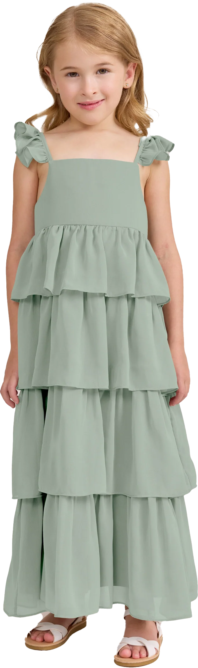 Kids Poppy Chiffon Dress | Made To Order - Image 108