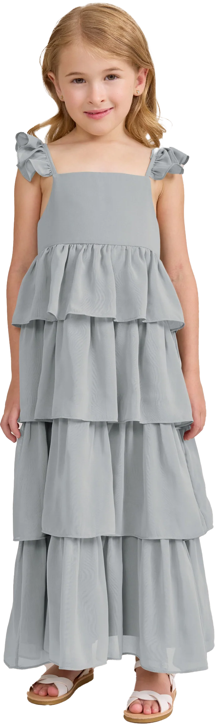 Kids Poppy Chiffon Dress | Made To Order - Image 109