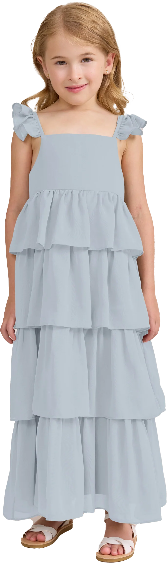 Kids Poppy Chiffon Dress | Made To Order - Image 110