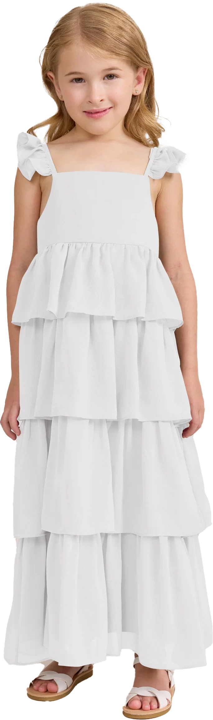 Kids Poppy Chiffon Dress | Made To Order - Image 111