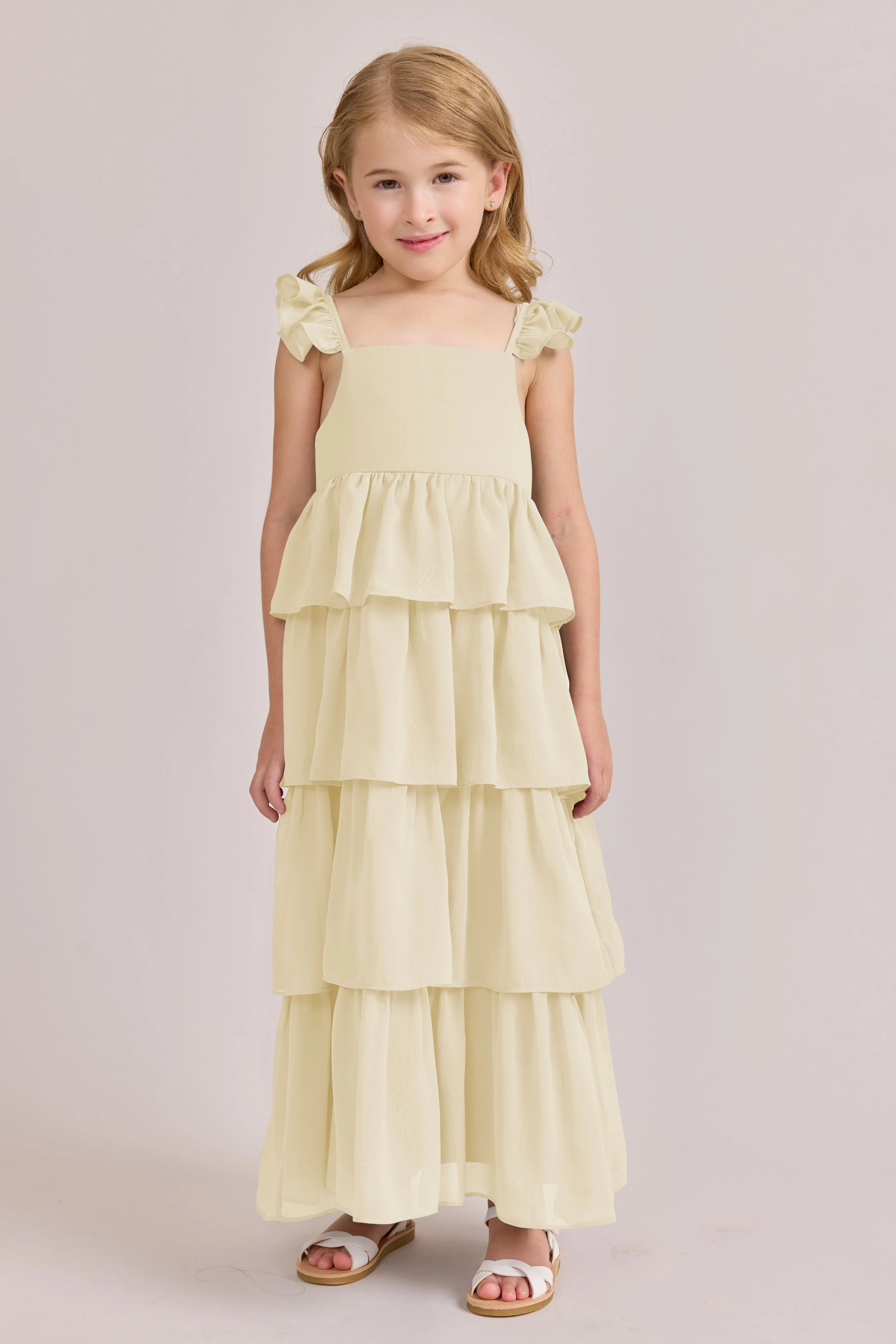 Kids Poppy Chiffon Dress | Made To Order - Image 115