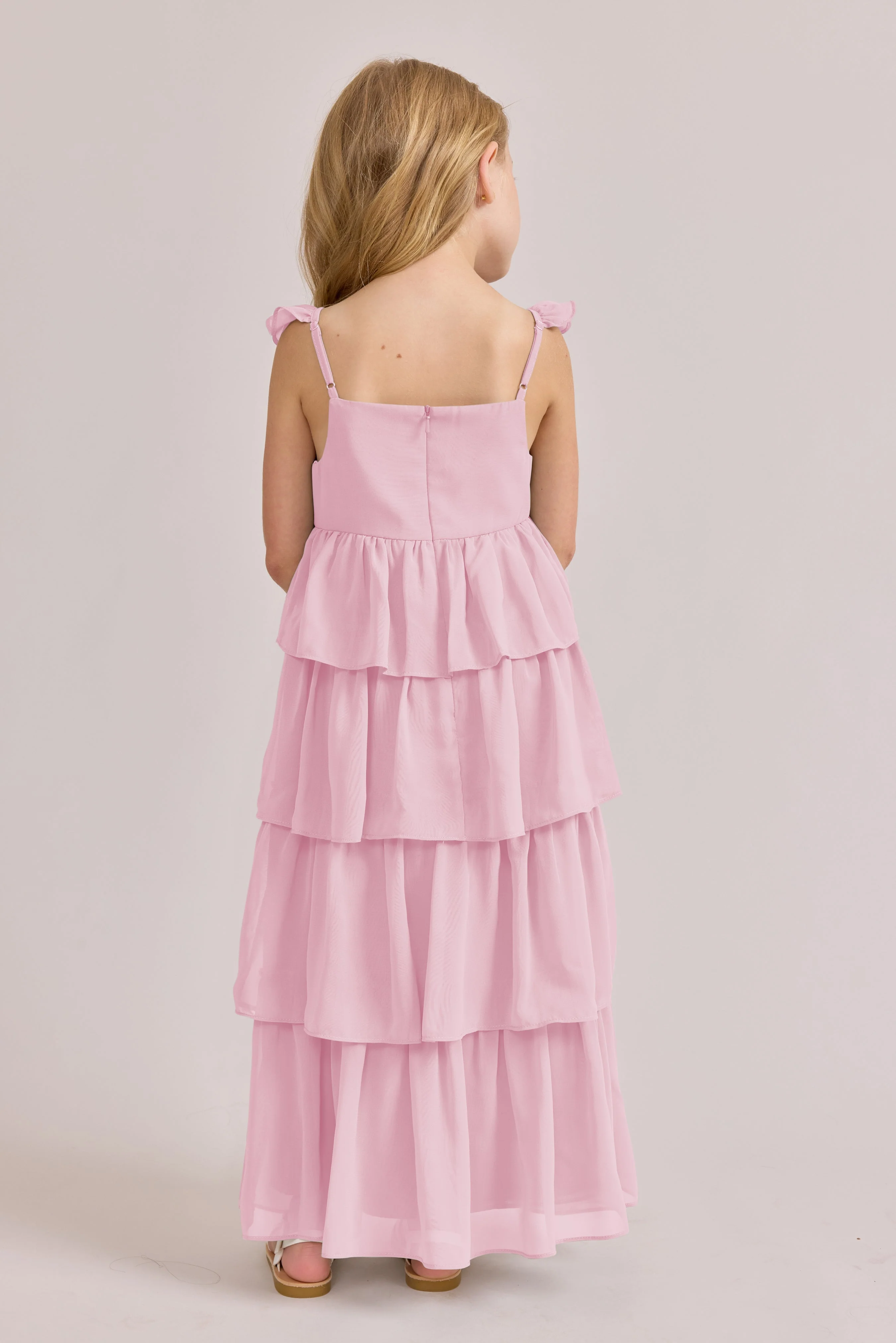 Kids Poppy Chiffon Dress | Made To Order - Image 117
