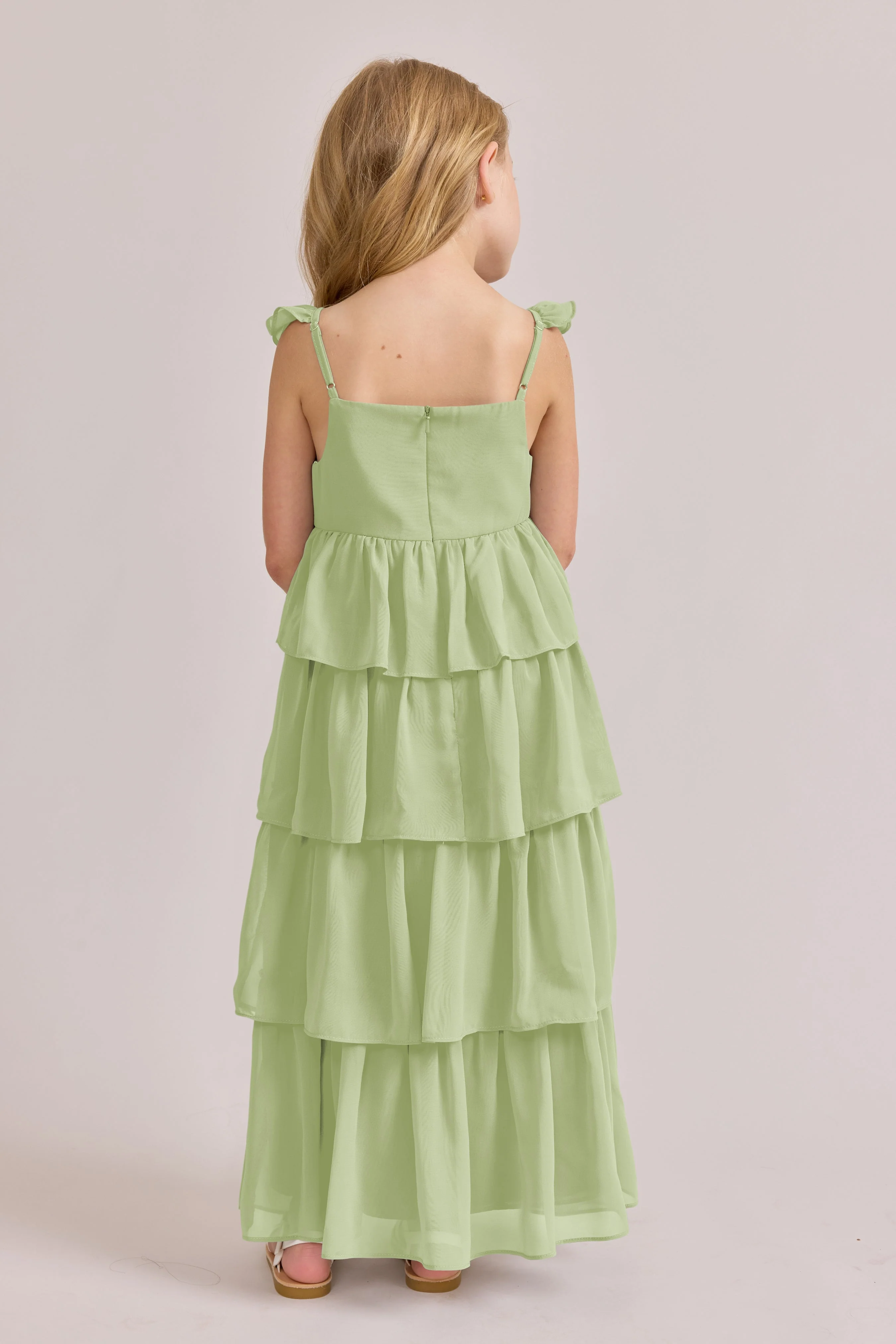 Kids Poppy Chiffon Dress | Made To Order - Image 118