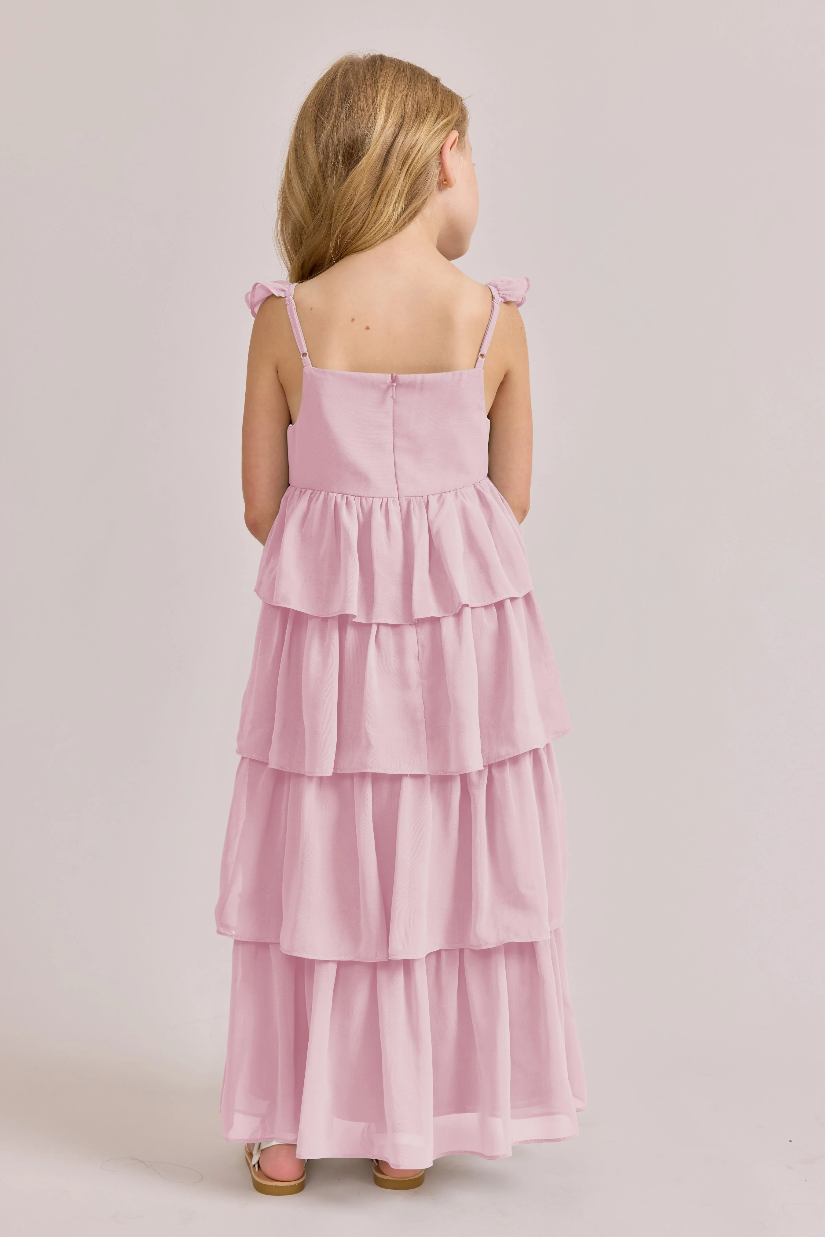Kids Poppy Chiffon Dress | Made To Order - Image 120