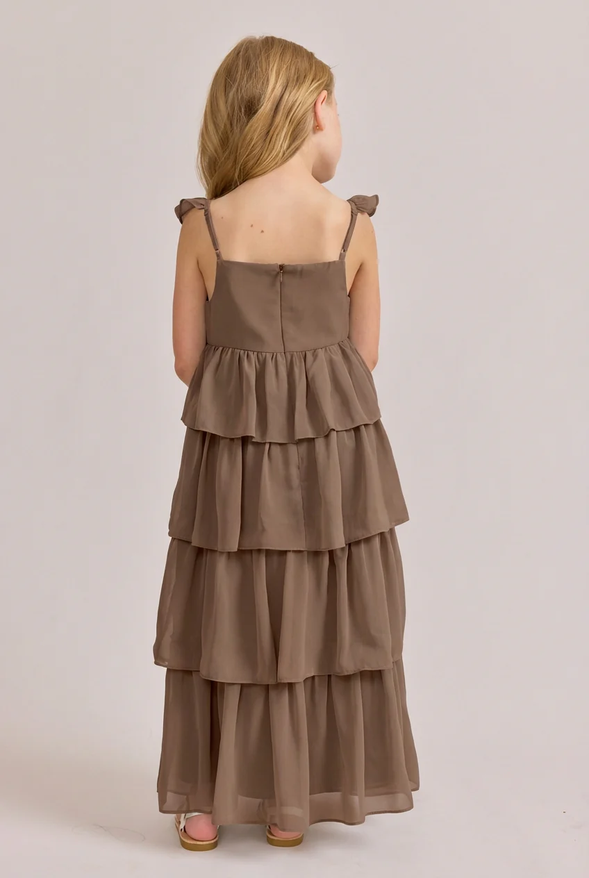 Kids Poppy Chiffon Dress | Made To Order - Image 125