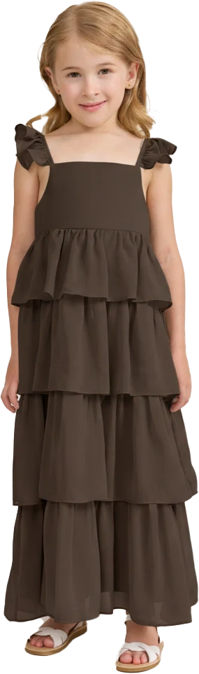 Kids Poppy Chiffon Dress | Made To Order - Image 126