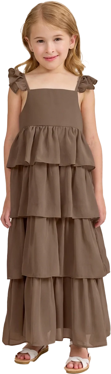 Kids Poppy Chiffon Dress | Made To Order - Image 127
