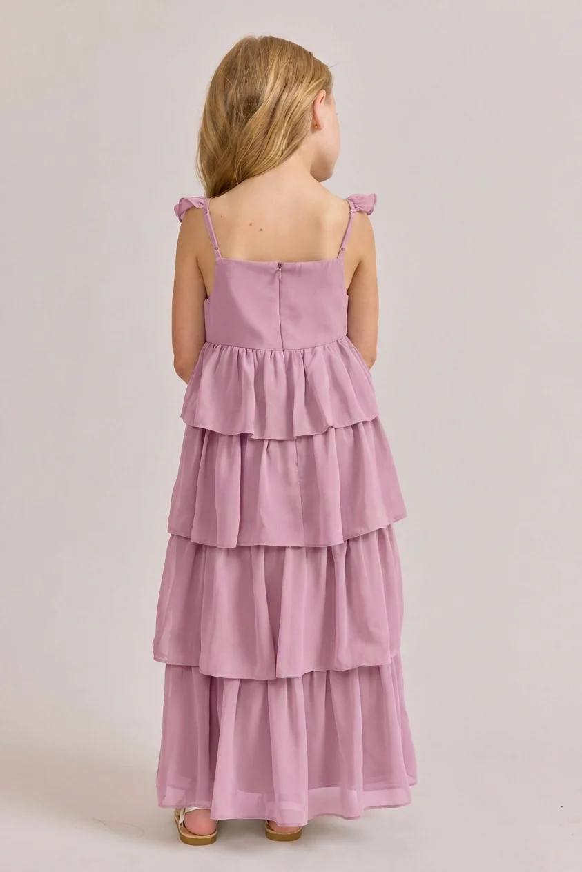 Kids Poppy Chiffon Dress | Made To Order - Image 129