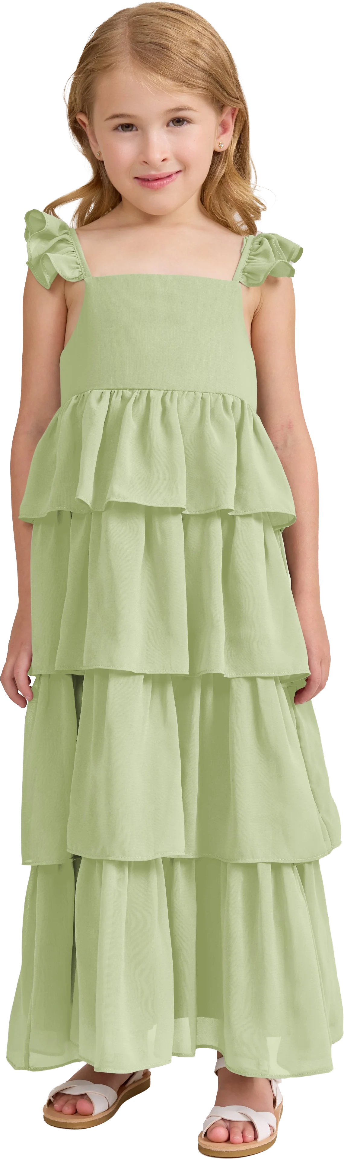 Kids Poppy Chiffon Dress | Made To Order - Image 135