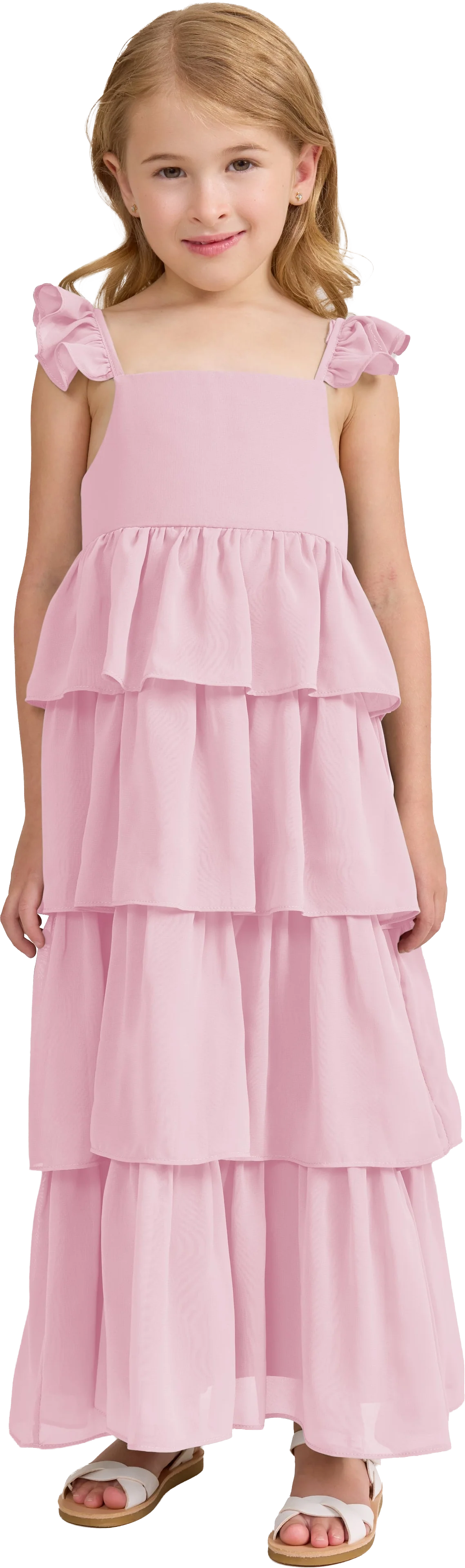 Kids Poppy Chiffon Dress | Made To Order - Image 136