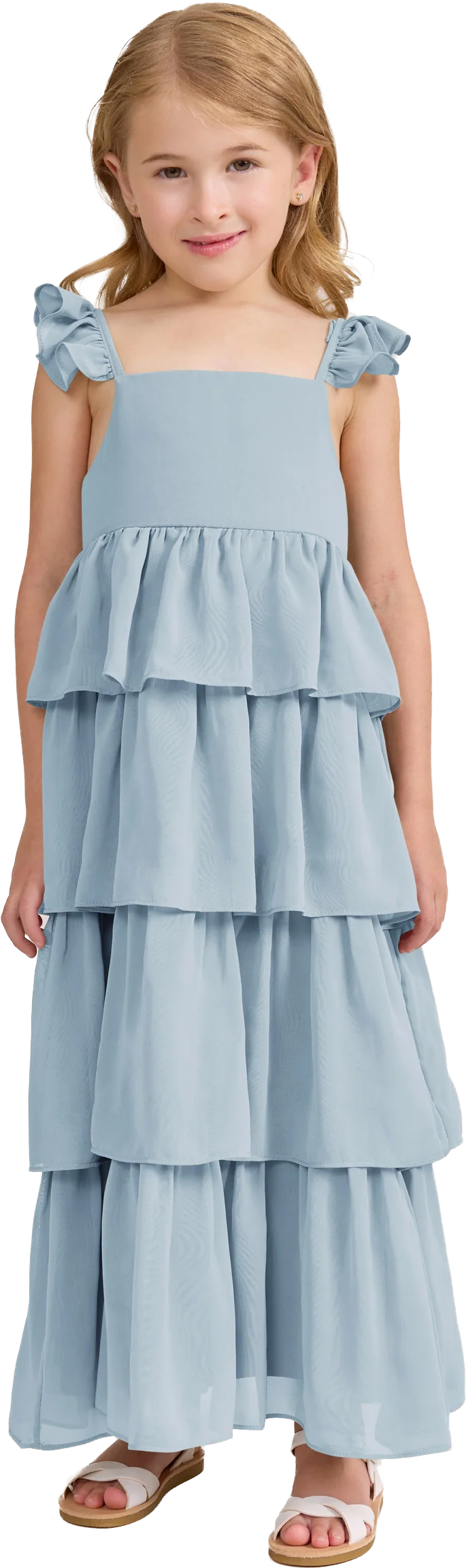 Kids Poppy Chiffon Dress | Made To Order - Image 138