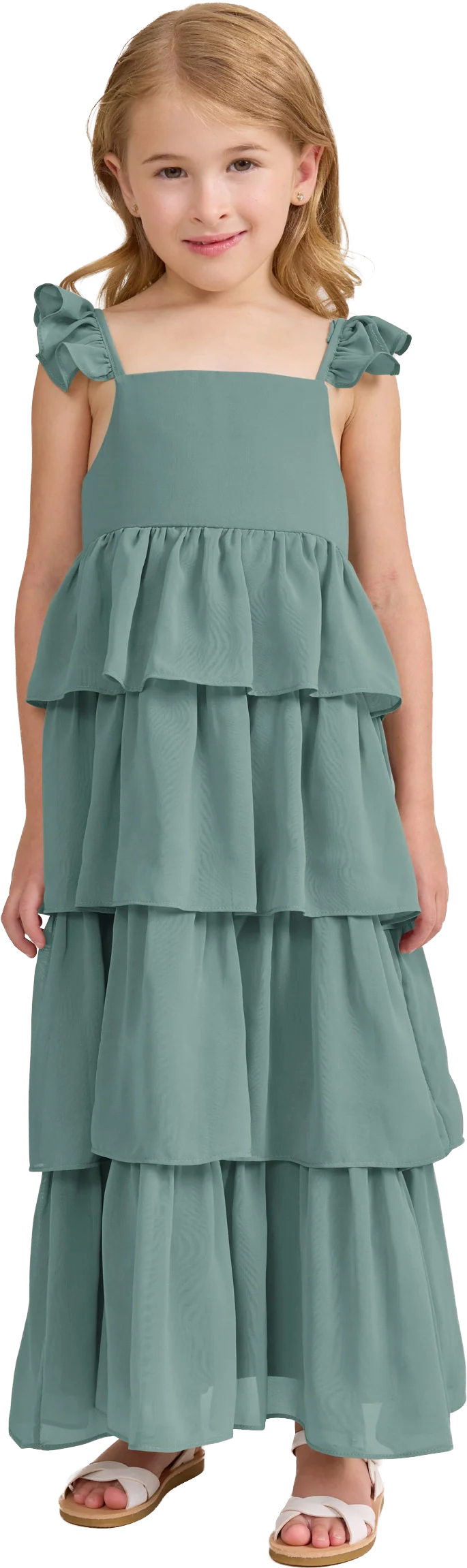 Kids Poppy Chiffon Dress | Made To Order - Image 139