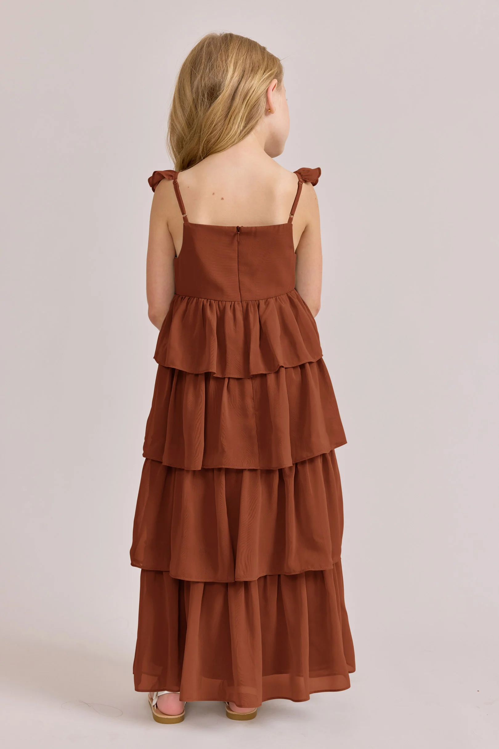 Kids Poppy Chiffon Dress | Made To Order - Image 17