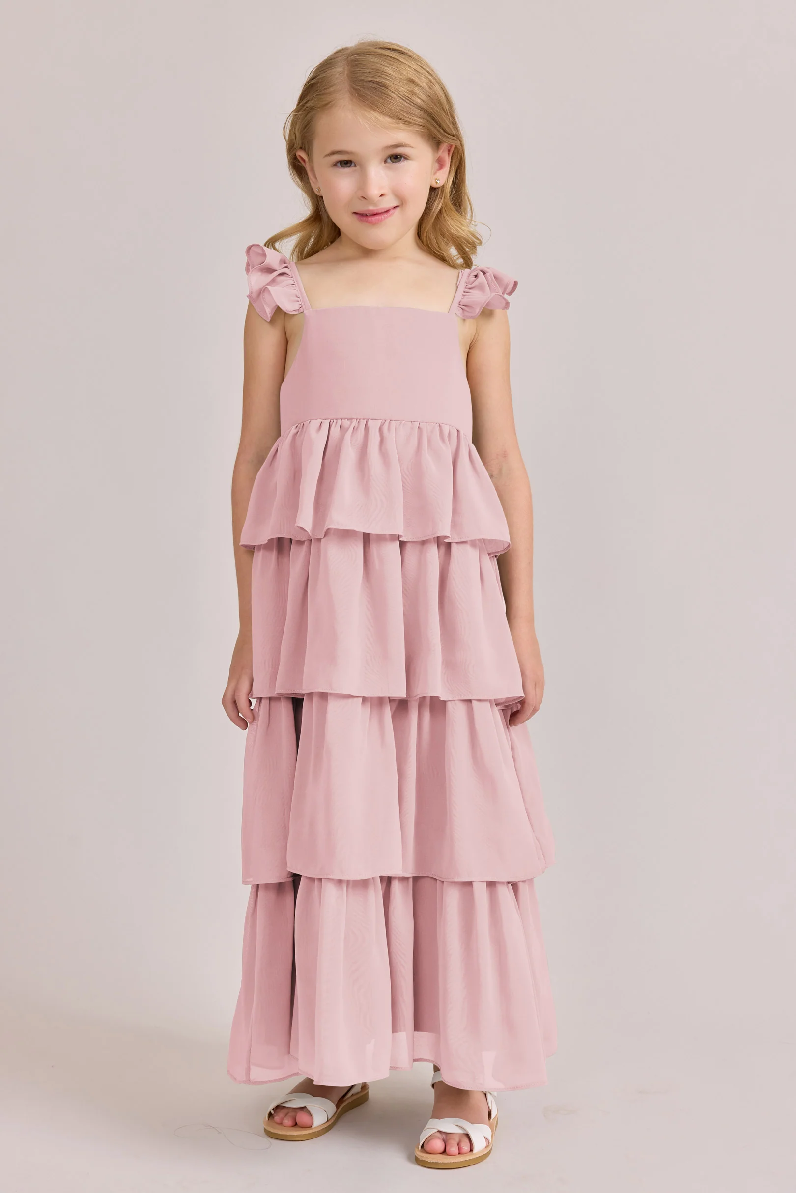 Kids Poppy Chiffon Dress | Made To Order - Image 50