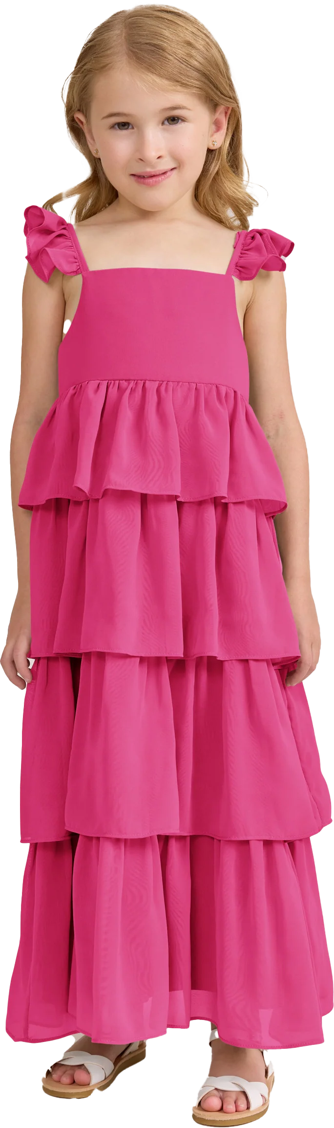 Kids Poppy Chiffon Dress | Made To Order - Image 98
