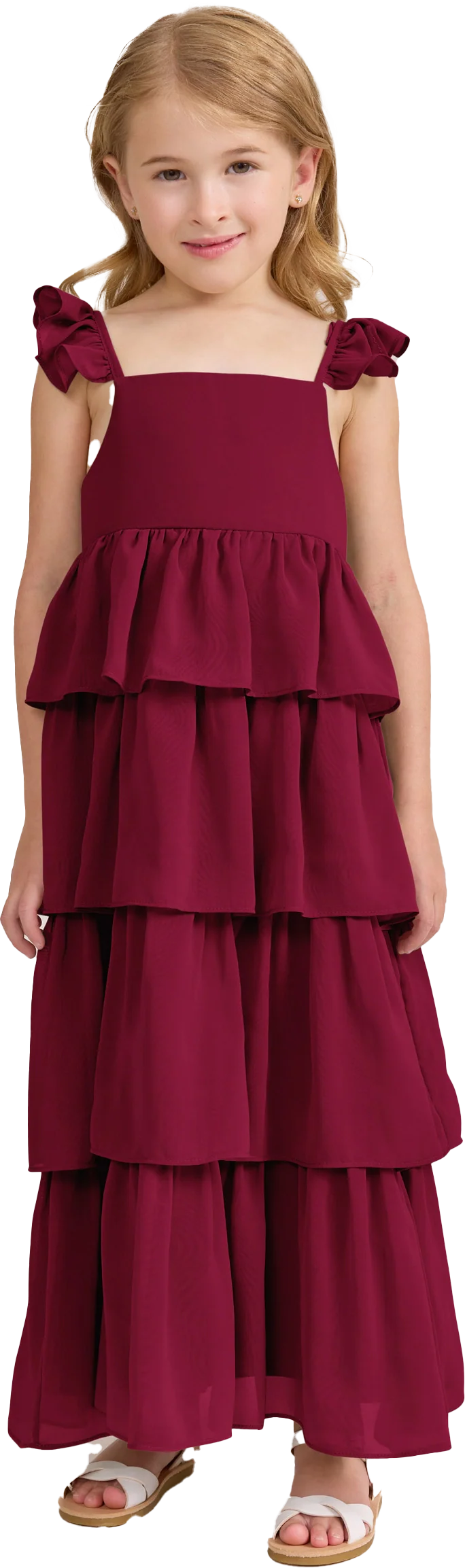 Kids Poppy Chiffon Dress | Made To Order - Image 99