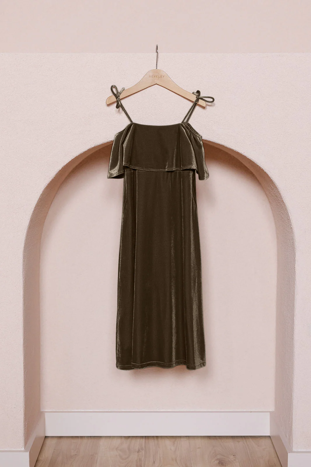 Kids Riley Convertible Velvet Dress | Made To Order - Image 13