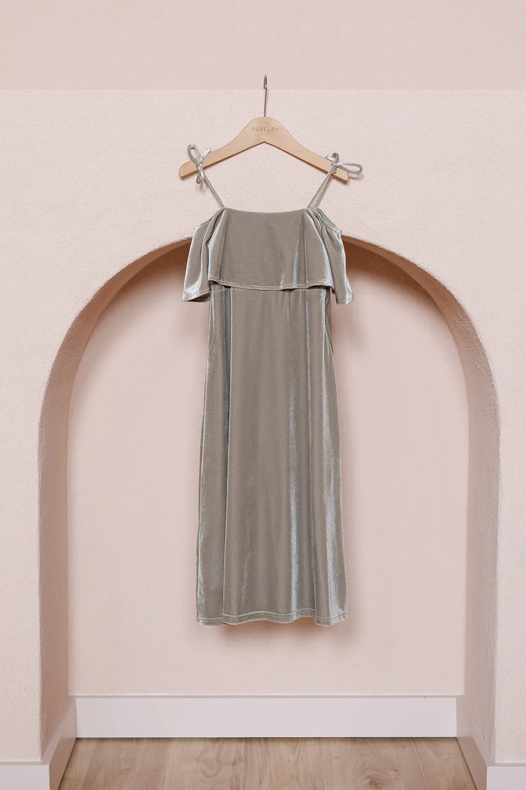 Kids Riley Convertible Velvet Dress | Made To Order - Image 28