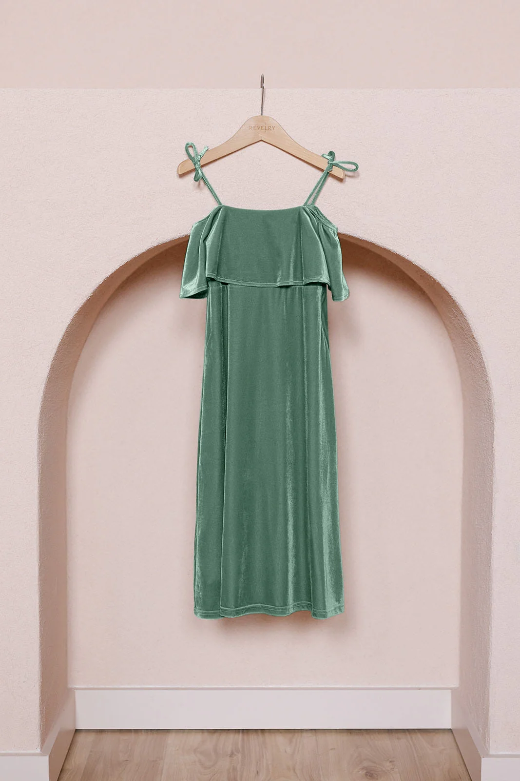 Kids Riley Convertible Velvet Dress | Made To Order - Image 5