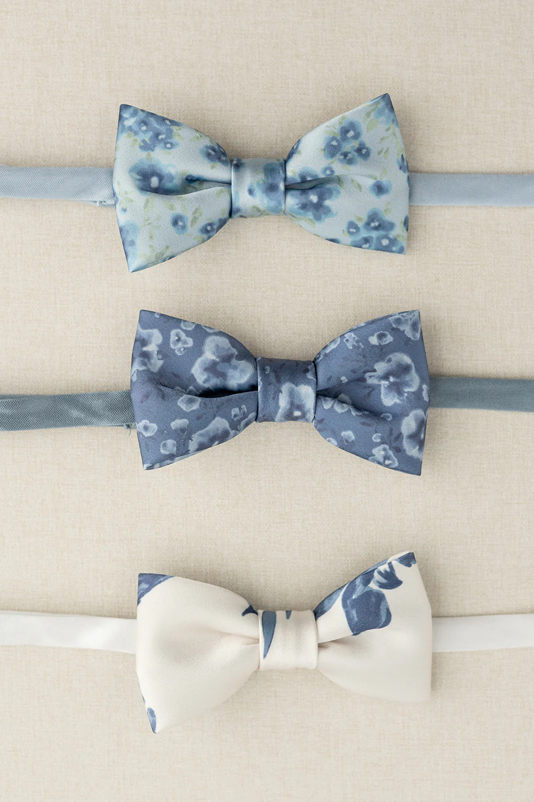 Kids Satin Floral Print Bowtie | Made To Order - Image 10